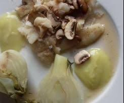 Fletan En Papillote Champignons Et Fenouil Veloute De Panais Et Poireaux Recette Panais Fletan Recette Veloute Panais