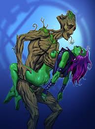 Groot and Gamora by purr-hiss - Hentai Foundry