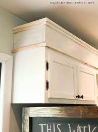 With its two adjustable shelves, storage can be maximized and customized to accommodate large and small items. Building Character Extending Short Cabinets With Molding In 2021 Kitchen Cabinets Trim Kitchen Cabinet Crown Molding Kitchen Cabinet Molding