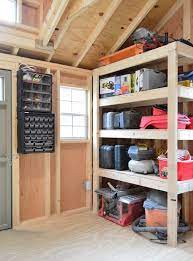 This storage house has vents both in the front and back, ensuring excellent ventilation. 4 Shed Storage Ideas For Tons Of Added Function Shed Shelving Shed Storage Storage Shed Organization