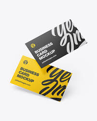 Coffee bean vi mockup free download. Business Cards Mockup In Stationery Mockups On Yellow Images Object Mockups