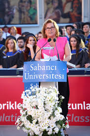 Universitede yemekleri sübvanse etmeyecegiz beyanatıyla tanınır. Speech Of Guler Sabanci Gazetesu
