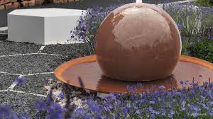 Aqua Globe Kugelbrunnen Gartenmetall In 2020 Garten Aqua Brunnen