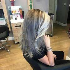 Gris Grey By The Time I Am Naturally Grey This Won T Be Popular Gray Hair Highlights Hair Styles Blending Gray Hair