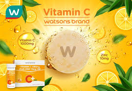 Vitamin c ini berfungsi mengekalkan kesihatan badan dengan membekalkan khasiat mineral yang diperlukan oleh tubuh. Watsons Grab Yourself Watsons Vitamin C 1000mg Zinc Facebook