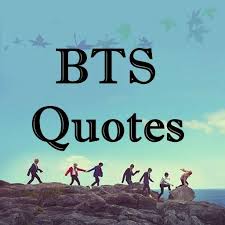 The army has a variety of ways to express their appreciation for bts. Bts Quotes With Photos Apps On Google Play