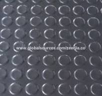 Rubber stud/round flooring sheet roll,3-8mm thickness,non slip and anti fatigue floor mat