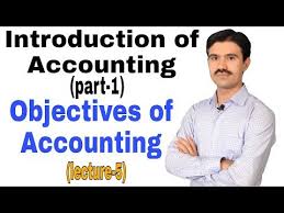 Objectives Of Accounting Taimoor Khalid Class 11 Chapter 1 Accounts Basic Concepts Youtube In 2020 Basic Concepts Accounting Basics Definitions