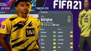 Declan rice and jude bellingham all being great promises. Fifa 21 Career Mode Wonderkids Jude Bellingham Xavi Simons Ilaix Moriba More Youtube