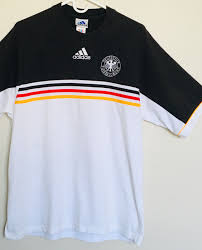 Black And Gold Jersey Soccer Adidas West Germany Mens Deutscher Fussball Bund Uefa European Champions Soccer Jersey Football Jersey Shirt Mens Tops Germany National Football Team