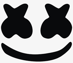 Free face сoloring pages for kids to download or to print. Custom Marshmello Face Tank Top Marshmello Logo 1000x1500 Png Download Pngkit