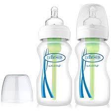 Amazon Com Dr Brown S 9 Oz Options Wide Neck Bottles 2 Pack Baby
