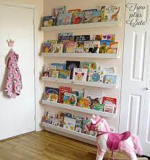 Use The Empty Space Behind Your Doors For Books Nursery Bedroom Ideas Bookcase Diy Nursery Bookshelf