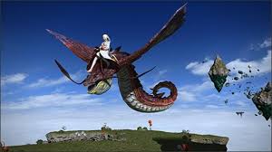 Split image of rathalos and palico. Full List Of Ffxiv Mounts And How To Get Them In 2021