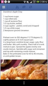 Apple Crisp Dessert Recipes Food Apple Recipes