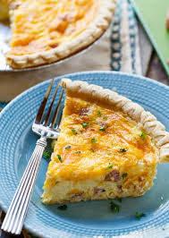 Easy Ham And Cheese Quiche Spicy Southern Kitchen Recipe In 2021 Ham And Cheese Quiche Quiche Recipes Cheese Quiche