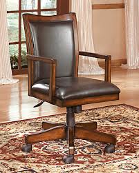 Reeves leather swivel desk chair. Office Chairs Ashley Furniture Homestore