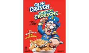 We often get one of a kind material nobody else has. Captain Crunch Cereal Avron Canada