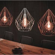 Schone Pendelleuchte Vintage Kupferfarben Eglo 49258 Pendelleuchte Vintage Lampen Lampen Wohnzimmer