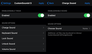 Stefanoosterbaan 4 months, 4 weeks ago. Customize System Sounds On Your Jailbroken Iphone With Customsounds13