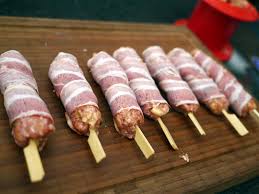 Don Marco S Pigsticks Don Marcos Barbecue Hackbraten Vom Grill Gasgrill Rezepte Party Happchen