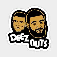 Deez Nuts Tyron Woodley & Din Thomas Magnet