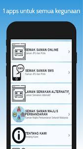 Info saman trafik apps on google play. Semak Dan Bayar Online Saman Kompaun Jpj Trafik Latest Version For Android Download Apk