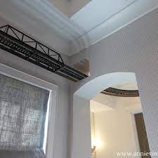 Roomdividersnow ceiling track sets take the hassle out of purchasing the different components of a curtain track separately. Overhead Model Train Track System Design Ideas