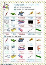 Eine E Kein E Language German Grade Level A1 School Subject Deutsch Als Fremdsprache Daf Main Content Ein Kei In 2021 Videos Tutorial School Subjects Workbook