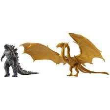 Godzilla King Of Monsters Monster Match Up Action Figure Set Parent Walmart Com Godzilla Birthday Godzilla Ancient Myths