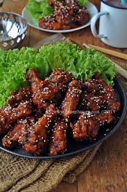 Ayam Goreng Pedas Ala Korea Korean Hot Spicy Fried Chicken Yangnyeom Chicken Qasey Honey Masakan Korea Ayam Goreng Makanan Dan Minuman