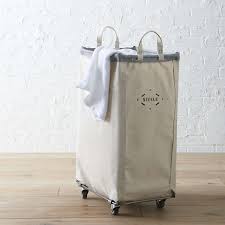 A wide variety of canvas laundry sorter options are available to you, such as usage, material, and style. Steele Vertical Canvas Laundry Bin Reviews Crate And Barrel