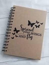 A5 Butterfly Inspirational Notebook Bullet Journal Diary Recipe Book Stocking Filler In 2021 Bullet Journal Ideas Pages Bullet Journal Writing Bullet Journal Quotes