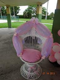 Pin By Miss Nazz On Paige S Baby Shower Baby Shower Purple Baby Shower Chair Baby Shower Decorations