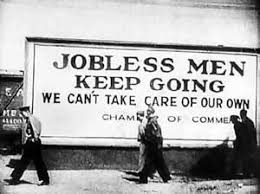 Jobless Men Keep Going Dirt Poor