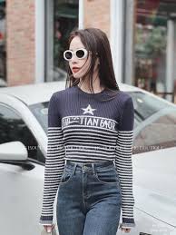 Dài tay - ÁO LEN DIOR KẺ SAO DÀI TAY