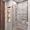 Choosing a bold master bathroom shower tile is another way to spruce up the space. 3