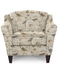 Demi Stationary Occasional Chair By La Z Boy Fabric F 102272 White Leather Dining Chairs La Z Boy Chair