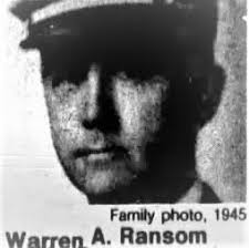 Warren A. Ransom U.S. Navy WWII