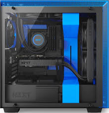 Buy dining table legs and get the best deals at the lowest prices on ebay! Nzxt H700 E Atx Mid Tower Tempered Glass Window Compact Pc Gaming Case Matte Black Blue Ca H700b Bl Buy Best Price Global Shipping