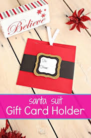 Gift cards cannot be used at good eats emporium or with online orders due to limitations with our technology. Santa Suit Gift Card Holders The Perfect Way To Make A Gift Card Into A Present Make It Yours With Melissa