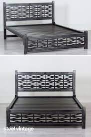 The Sixty Sixty Bed V2 Moveis De Aco Mesa De Madeira E Metal Moveis Estilo Industrial