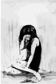 Black And White Anime Girl Sad Wallpapers Wallpaper Cave Smiley emoticon sadness animation, sad emoji background, emoji illustration, orange, world smile day png. anime girl sad wallpapers wallpaper cave
