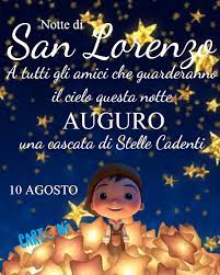La notte di san lorenzo è una notte magica, piena di desideri. Notte Di San Lorenzo 10 Agosto Cartoni Animati