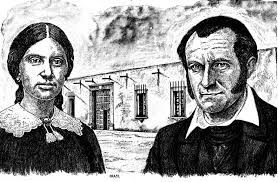 I had no idea that Jim Bowie lived at San Jose mission. Here's the entry  from the 1831 census: . "Santiago BERY, married, age 32, merchant." "Ursula  BERAMENDI, married, age 19.." "