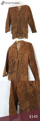 Vintage Pioneer Wear Suede Fringe Leather Jacket Fringe Leather Jacket Vintage Leather Jacket Vintage Jacket