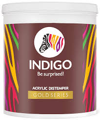 Acrylic Distemper Interior Wall Paints Indigo Paints