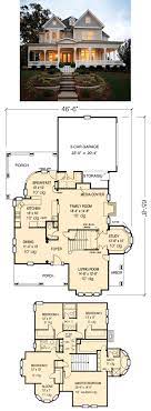 Victorian Style House Plan 95560 With 4 Bed 4 Bath 2 Car Garage Victorian House Plans House Plans Farmhouse Basement House Plans