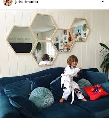 Hexagon Mirrors From Kmart Australia Kmart Home Kmart Decor Hexagon Mirror