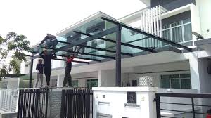 Pembebasan lahan kita diharuskan tersedia dulu 53% baru dimulai. Awning Porch Kereta Moden Malayjanact